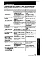 Preview for 73 page of Sony Video8 Handycam CCD-FX510 Operation Manual