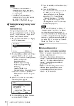 Preview for 8 page of Sony VLP-CH350 Operating Instructions Manual