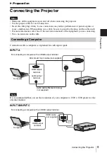 Preview for 9 page of Sony VLP-CH350 Operating Instructions Manual