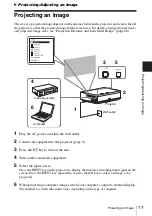 Preview for 17 page of Sony VLP-CH350 Operating Instructions Manual