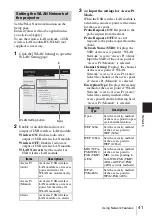 Preview for 41 page of Sony VLP-CH350 Operating Instructions Manual