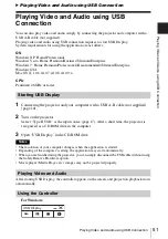 Preview for 51 page of Sony VLP-CH350 Operating Instructions Manual