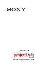 Sony VLP-EW235 User Manual preview