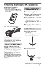 Preview for 9 page of Sony VLP-EW235 User Manual