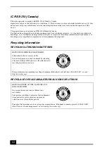 Preview for 12 page of Sony VPCCA Series Safety Information Manual