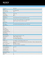 Preview for 2 page of Sony VPCZ213GX Specifications