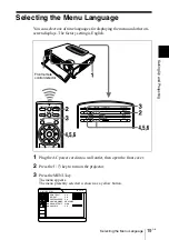 Предварительный просмотр 19 страницы Sony VPD-MX10 Operating Instructions Manual