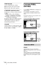 Предварительный просмотр 68 страницы Sony VPD-MX10 Operating Instructions Manual