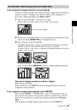 Предварительный просмотр 107 страницы Sony VPD-MX10 Operating Instructions Manual