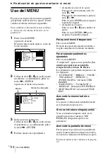 Предварительный просмотр 108 страницы Sony VPD-MX10 Operating Instructions Manual