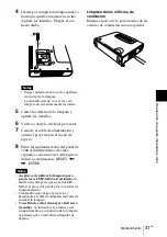 Предварительный просмотр 115 страницы Sony VPD-MX10 Operating Instructions Manual