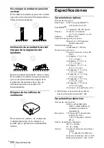 Предварительный просмотр 120 страницы Sony VPD-MX10 Operating Instructions Manual