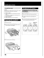 Preview for 16 page of Sony VPH-1001Q Installation Manual