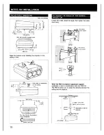 Preview for 10 page of Sony VPH-1031Q Installation Manual