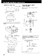 Предварительный просмотр 26 страницы Sony VPH-1040Q Installation Manual