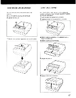 Предварительный просмотр 27 страницы Sony VPH-1040Q Installation Manual