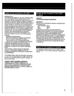 Preview for 3 page of Sony VPH-1041Q Operating Instructions Manual