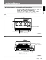 Предварительный просмотр 5 страницы Sony VPH-D50HTM Installation Manual