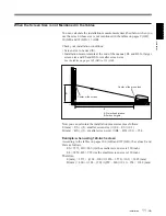 Предварительный просмотр 11 страницы Sony VPH-D50HTM Installation Manual