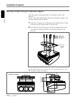 Предварительный просмотр 14 страницы Sony VPH-D50HTM Installation Manual