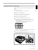 Предварительный просмотр 23 страницы Sony VPH-D50HTM Installation Manual