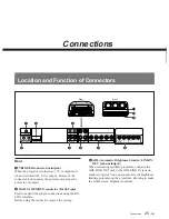 Предварительный просмотр 25 страницы Sony VPH-D50HTM Installation Manual