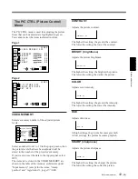 Предварительный просмотр 43 страницы Sony VPH-D50HTM Installation Manual