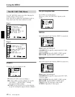 Предварительный просмотр 48 страницы Sony VPH-D50HTM Installation Manual