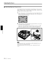 Предварительный просмотр 62 страницы Sony VPH-D50HTM Installation Manual