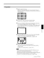 Предварительный просмотр 67 страницы Sony VPH-D50HTM Installation Manual