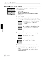 Предварительный просмотр 70 страницы Sony VPH-D50HTM Installation Manual