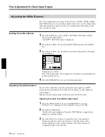 Предварительный просмотр 94 страницы Sony VPH-D50HTM Installation Manual