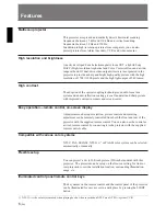 Preview for 6 page of Sony VPH-G70Q Operating Instructions Manual