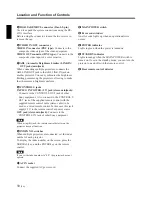 Preview for 10 page of Sony VPH-G70Q Operating Instructions Manual