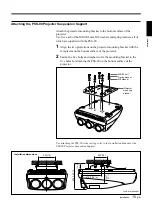 Preview for 15 page of Sony VPH-G90E Installation Manual