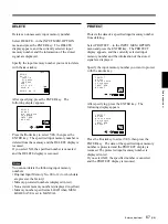 Preview for 67 page of Sony VPH-G90E Installation Manual