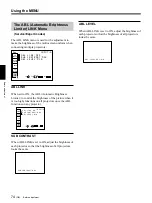 Preview for 74 page of Sony VPH-G90E Installation Manual