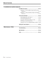 Preview for 4 page of Sony VPH-G90E Operating Instructions Manual