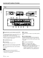 Preview for 12 page of Sony VPH-G90E Operating Instructions Manual