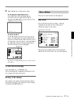 Preview for 27 page of Sony VPH-G90E Operating Instructions Manual