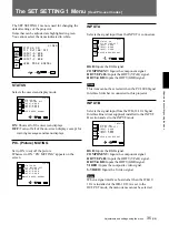 Preview for 35 page of Sony VPH-G90E Operating Instructions Manual