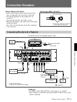 Preview for 43 page of Sony VPH-G90E Operating Instructions Manual