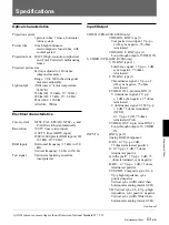 Preview for 53 page of Sony VPH-G90E Operating Instructions Manual