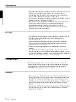 Preview for 62 page of Sony VPH-G90E Operating Instructions Manual