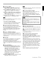 Preview for 125 page of Sony VPH-G90E Operating Instructions Manual