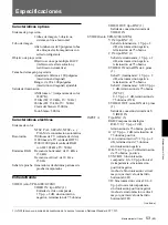 Preview for 165 page of Sony VPH-G90E Operating Instructions Manual