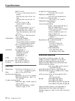 Preview for 166 page of Sony VPH-G90E Operating Instructions Manual