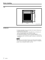 Preview for 4 page of Sony VPH-V20M Installation Manual For Dealers