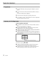 Preview for 28 page of Sony VPH-V20M Installation Manual For Dealers