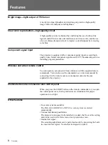 Preview for 8 page of Sony VPH-V20M Operating Instructions Manual